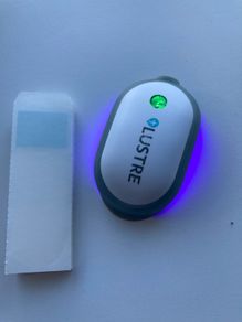 Lustre clear skin solo blue light acne treatment beauty device