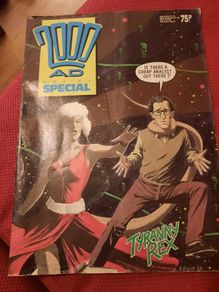 2000 A.D. Sci-Fi Special 1988 - Woody Allen Cover (also brief cameo by Lemmy from Motorhead!)