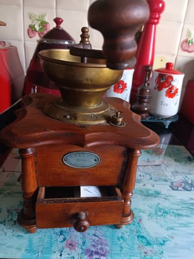 Vintage coffee grinder