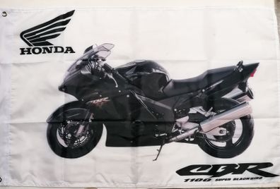 Honda CBR1100 Super Blackbird flag 3ft x 2ft.
