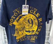 New Mens Navy Teeshirt Size S