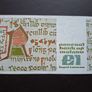 The Central Bank of Ireland. B Series One Pound (1989) Image 4