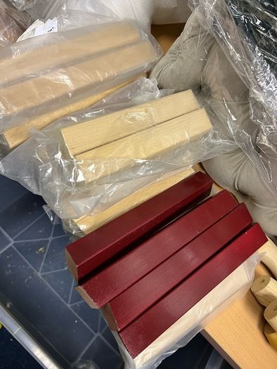 8 sets of furniture legs
