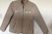 Zara Girl beige slightly quilted jacket age 9 to 10 years