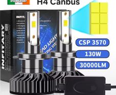 H4 LED Canbus Bulbs- Super Bright 30000lm Car LED Headlight Bulbs
