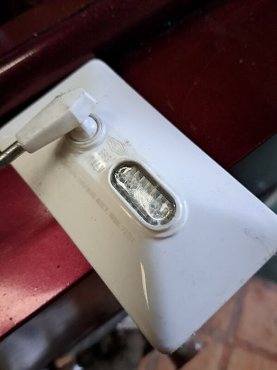 Vintage 50's Rear View Mirror