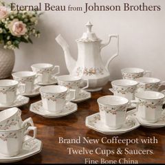 Brand new eternal beau coffee set