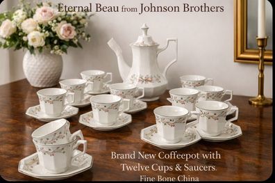 Brand new eternal beau coffee set