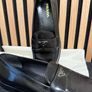 Women Prada Brushed Leather Loafers Image 7