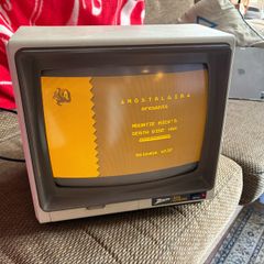 Amber CRT Computer Monitor 12" Zenith
