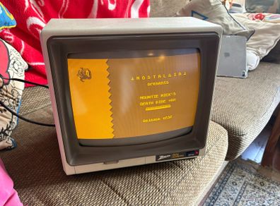 Amber CRT Computer Monitor 12" Zenith
