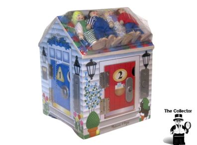 Melissa And Doug Take Along Wooden Doorbell Dollhouse With Doorbell Sounds With Keys Brand New Sealed