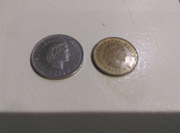 Switzerland Set Of 5 Coins