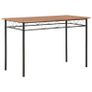 5 Piece Dining Set MDF and Steel Brown Image 9