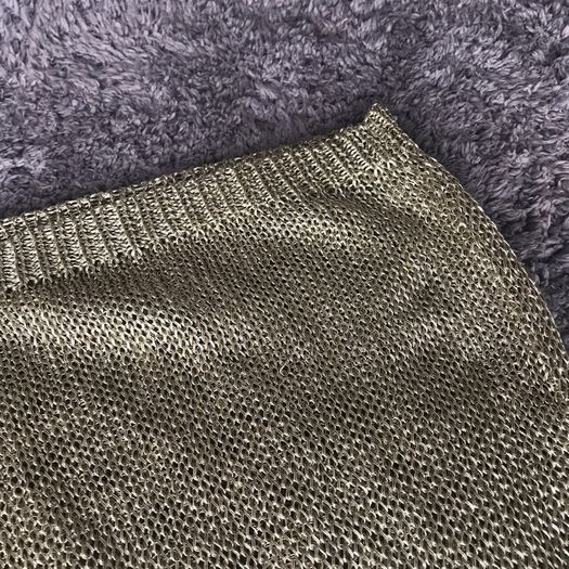 Gold Mesh Jumper Size S/M
