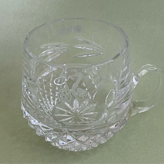 Galway Irish Crystal Christening Mug