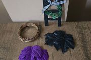 Halloween decor for tiered tray
