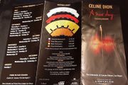 memorabilia of Celine Dion concert 2005