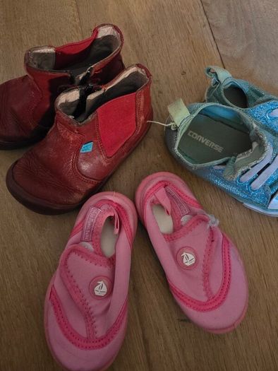 Selection of girls shoes