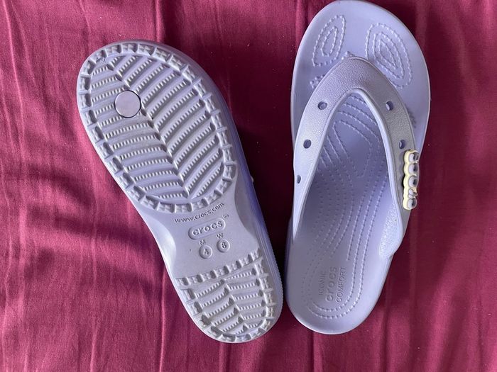 Brand new Crocs beach slides