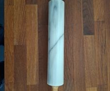 Marble rolling pin on stand