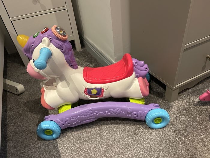 Vtech rock & ride unicorn