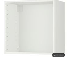 IKEA METOD Wall cabinet, white, 60x37x60 cm