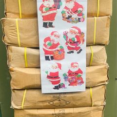 REDUCED TO CLEAR - 144 Christmas Decoration Sheets - Job Lot