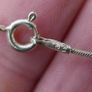 Vintage 925 Sterling Silver Pendant With Chain 11.8g L11" Image 5