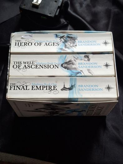 The Mistborn Trilogy 3 Books Set Collection-The Final Empire, The Hero Of Ages and The Well Of Ascension by Sanderson Brandon, Postage Available or Collection