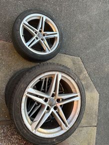 audi a5 S-line alloys