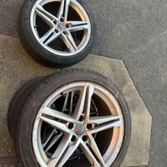 audi a5 S-line alloys
