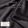 Blumtal Fluffy Blanket - OEKO-TEX Certified Fleece Blanket 130x150 cm Image 2