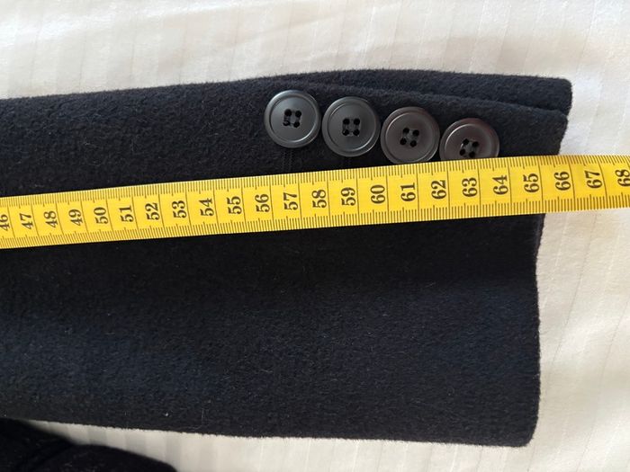 Smart black coat men