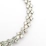 Signed Thai Silver Cubic Zirconia Tennis Bracelet Image 3