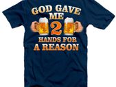 Two hands reason t-shirt
