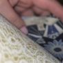 Debenhams Blue White Geometric Floral Print Blouse Top UK 12 Boho Summer Image 4