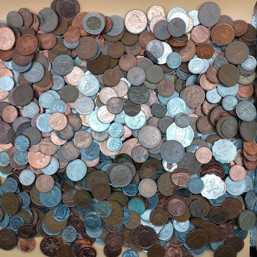selection of coins