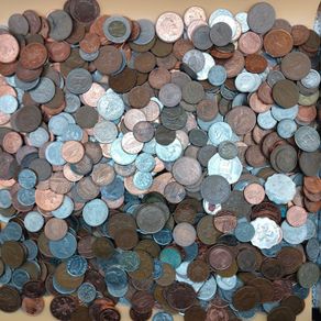 selection of coins