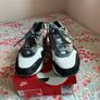 Air Max 1 - White/Slate Blue/ Black Womens Image 4