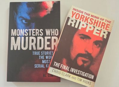 True Crime Books: 1) Yorkshire Ripper and 2) Monsters Who Murder