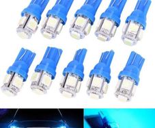 T10 Light Bulb Ice Blue