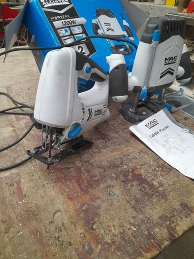 Router and jigsaw