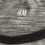 Girls Grey Racer Back Sports Top Age 12-14 Image 2