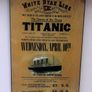 Vintage RMS Titanic Shadow Box & Titantic Plaque (W57cm x L38cm x D7.5cm)) Image 8