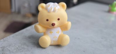 Vintage Pet Jelly Bear Strawberry Shortcake Pet of Butter Cookie Doll same era as MLP G1 My Little Pony
