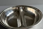 Vintage Gladwin Sheffield "Embassy" Divided Silver-Plated Serving Dish