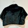 Faux fur cropped jacket Image 2