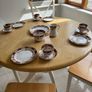 Vintage 1930s Salisbury Crown China Imari Style 18-Piece Part Tea Set - Made in England Image 2