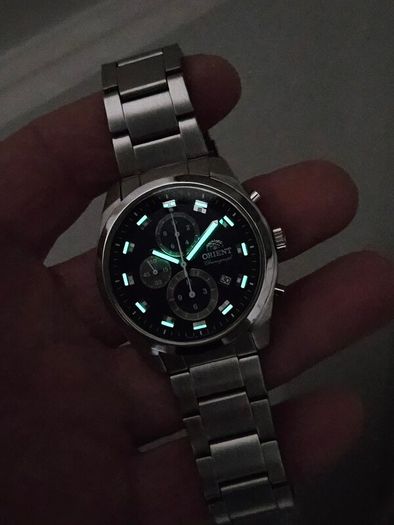 Watch Orient Chronograph.